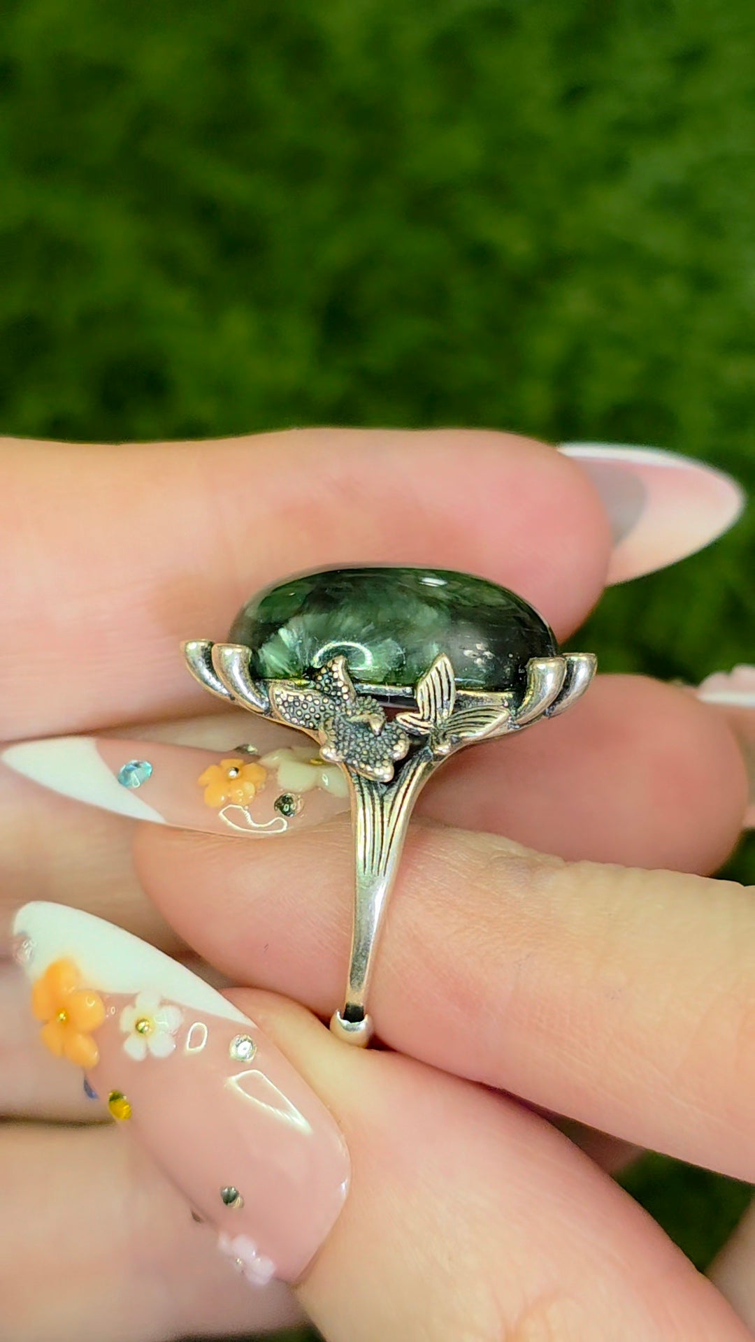 Seraphinite Ring