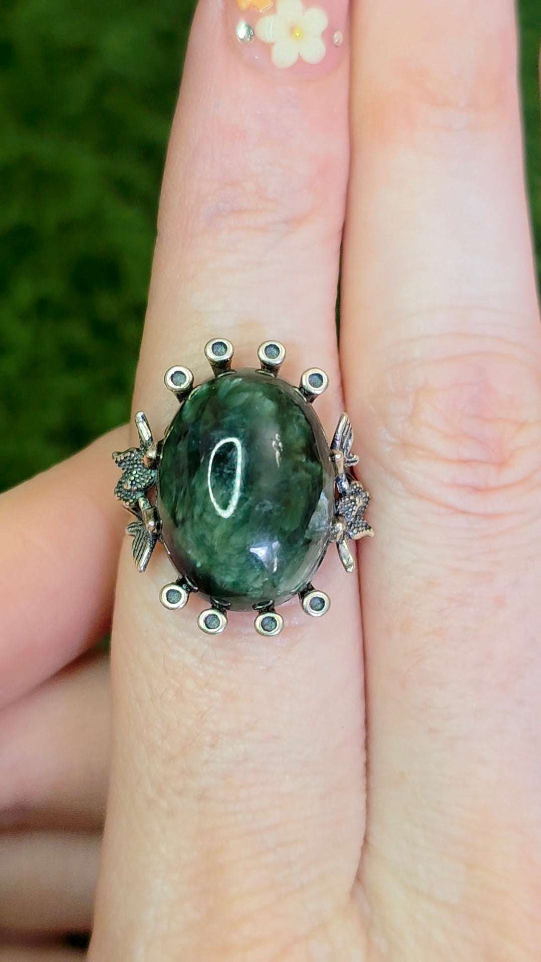 Seraphinite Ring