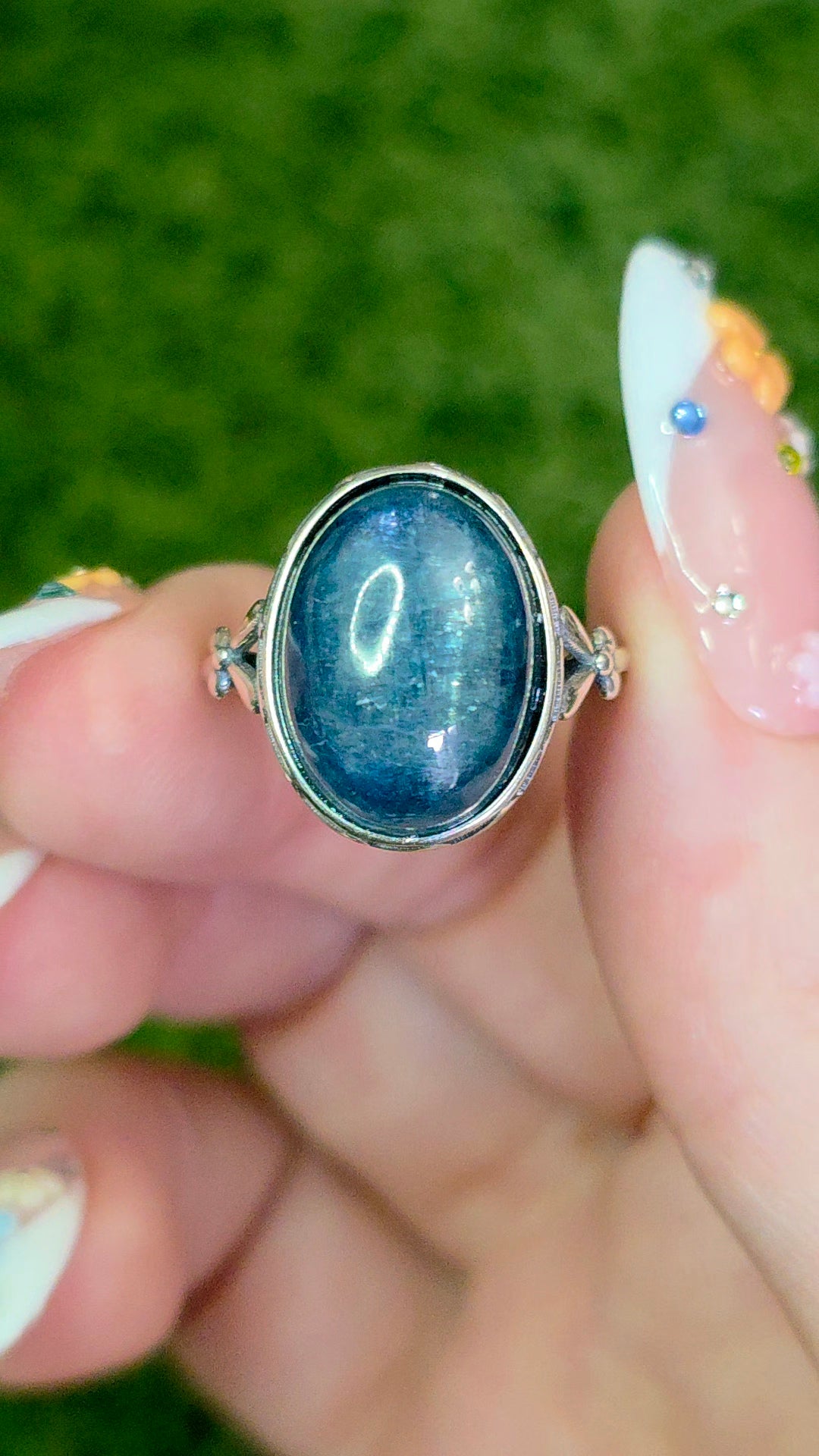 Blue Kyanite Ring