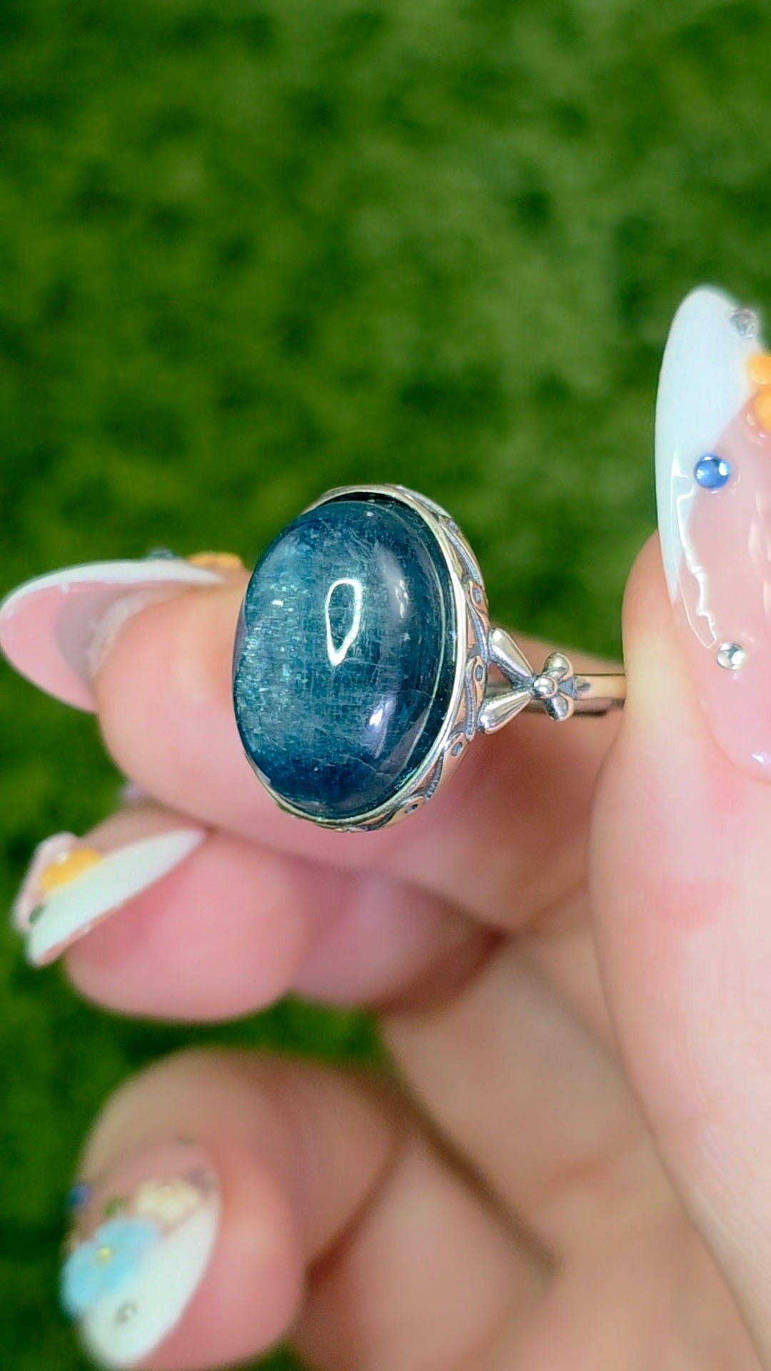 Blue Kyanite Ring