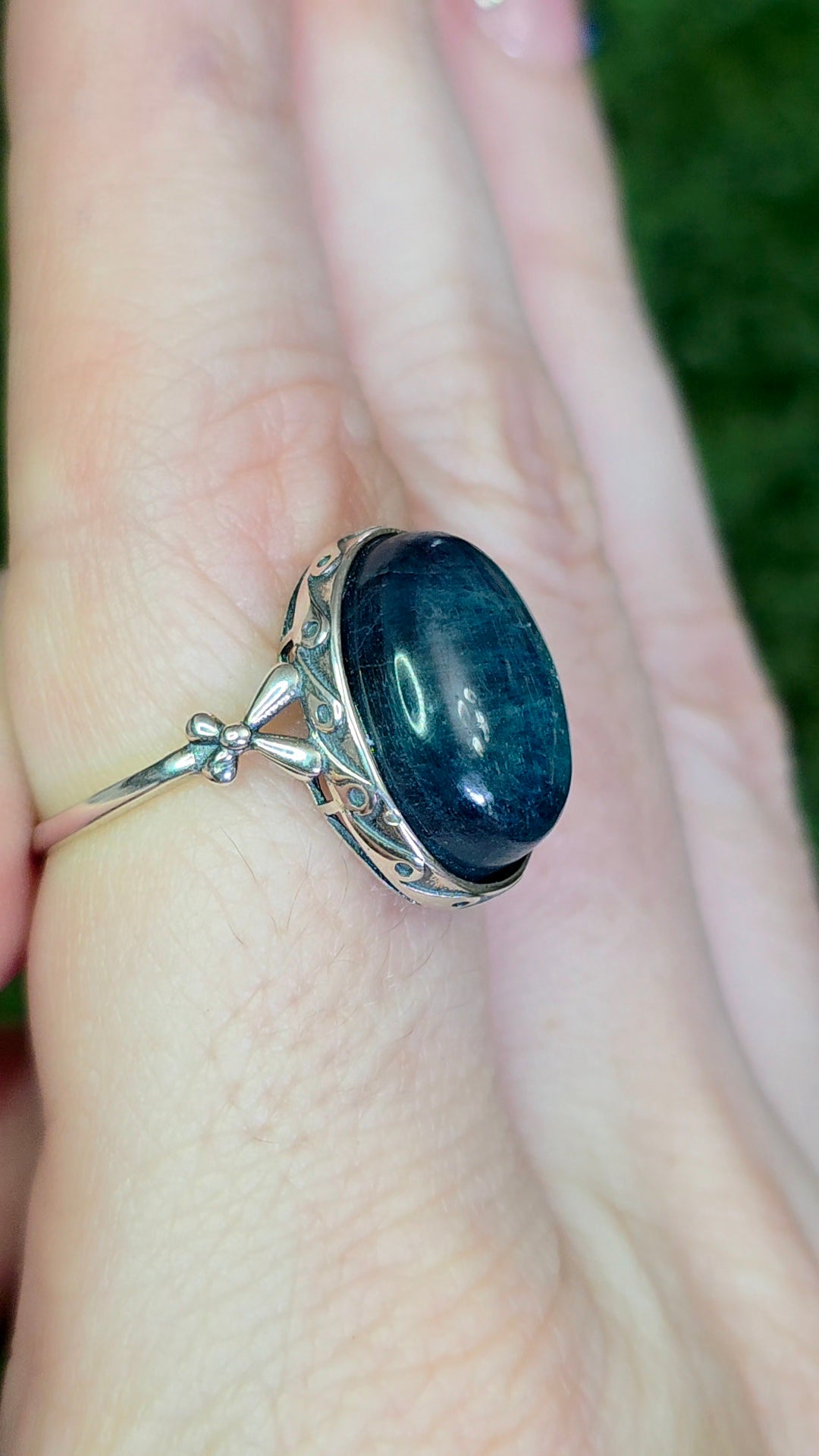 Blue Kyanite Ring