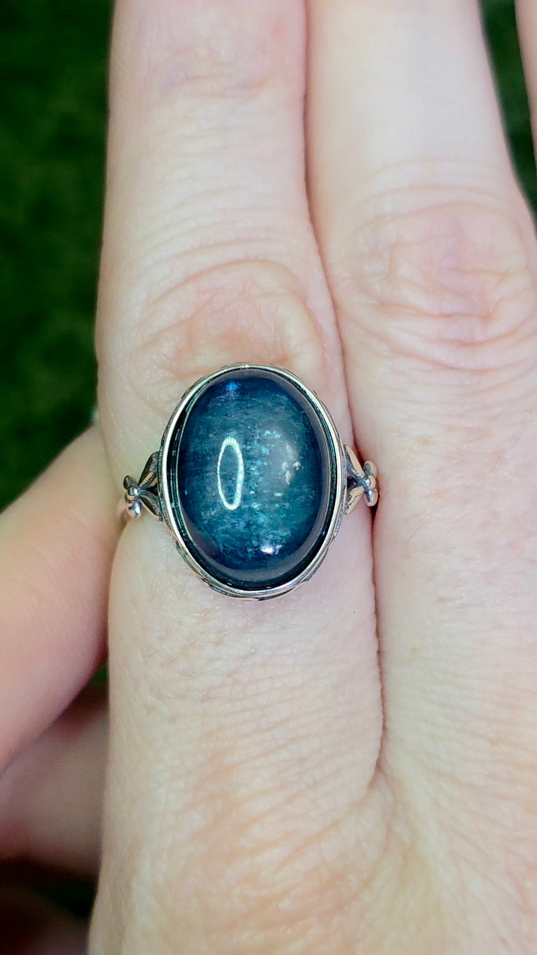 Blue Kyanite Ring