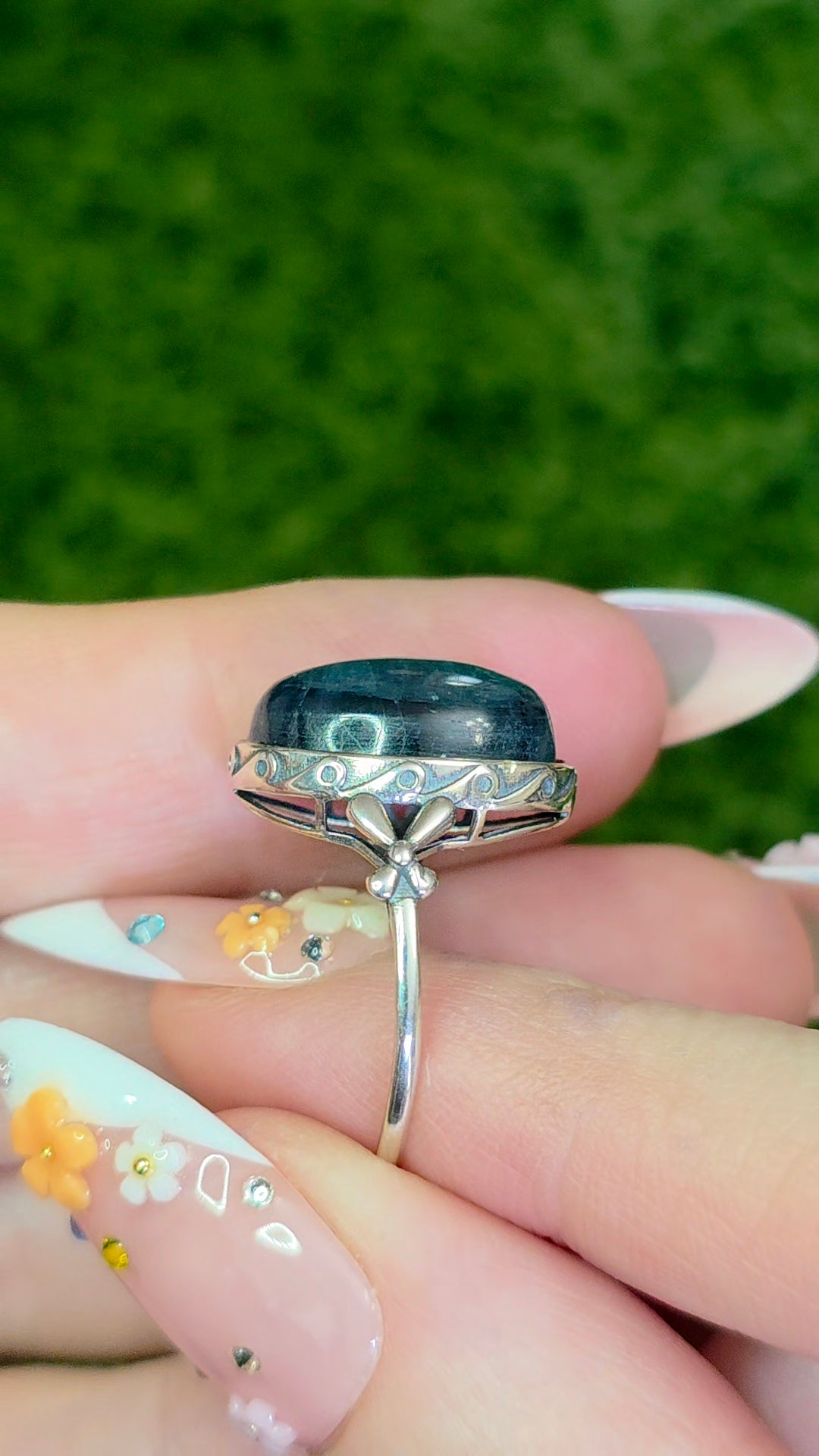 Blue Kyanite Ring