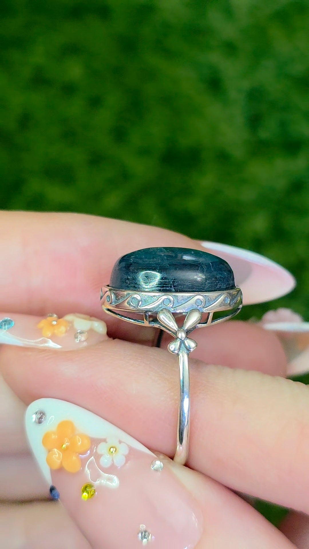 Blue Kyanite Ring
