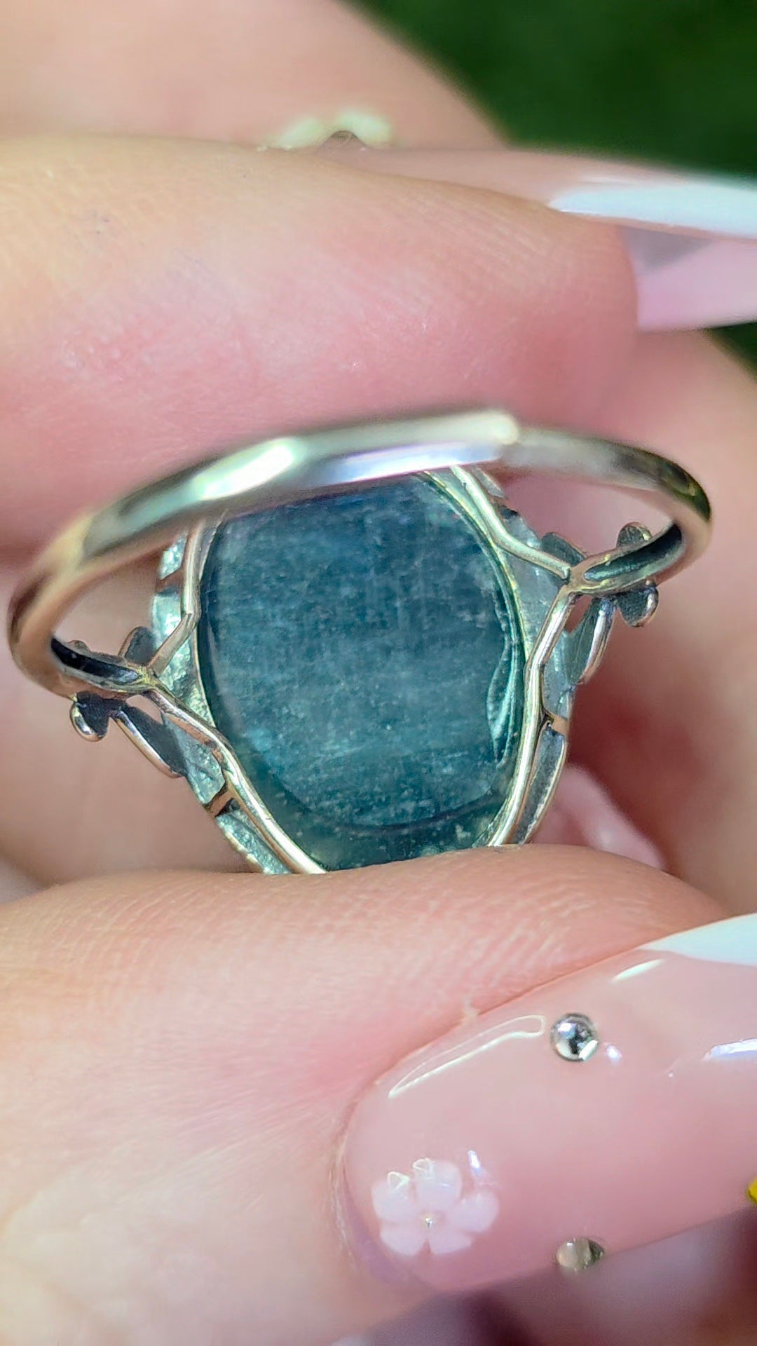 Blue Kyanite Ring