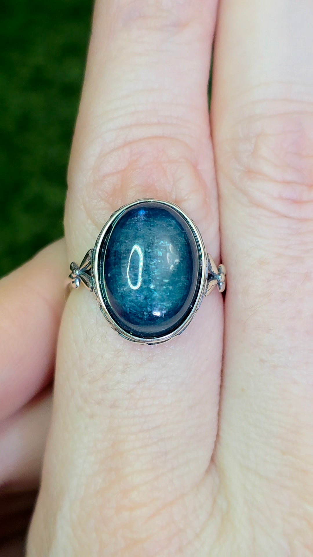 Blue Kyanite Ring