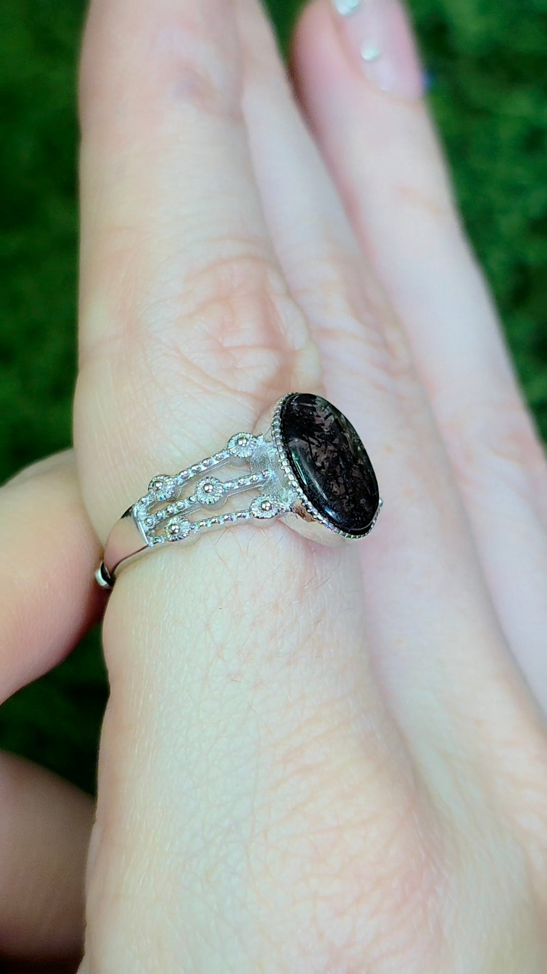 Black Rutile Ring B