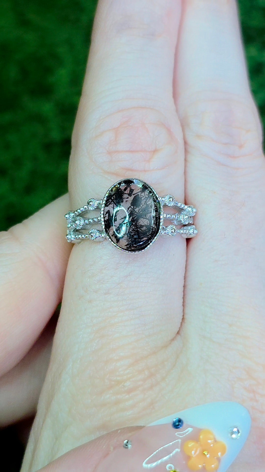 Black Rutile Ring B