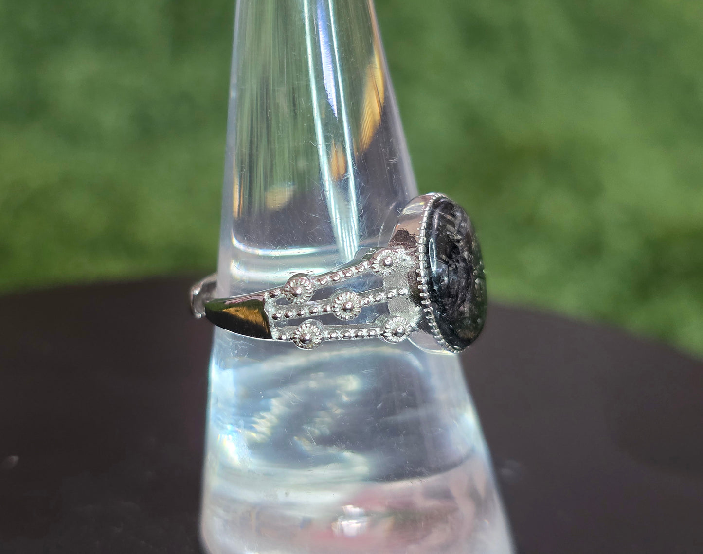 Black Rutile Ring B