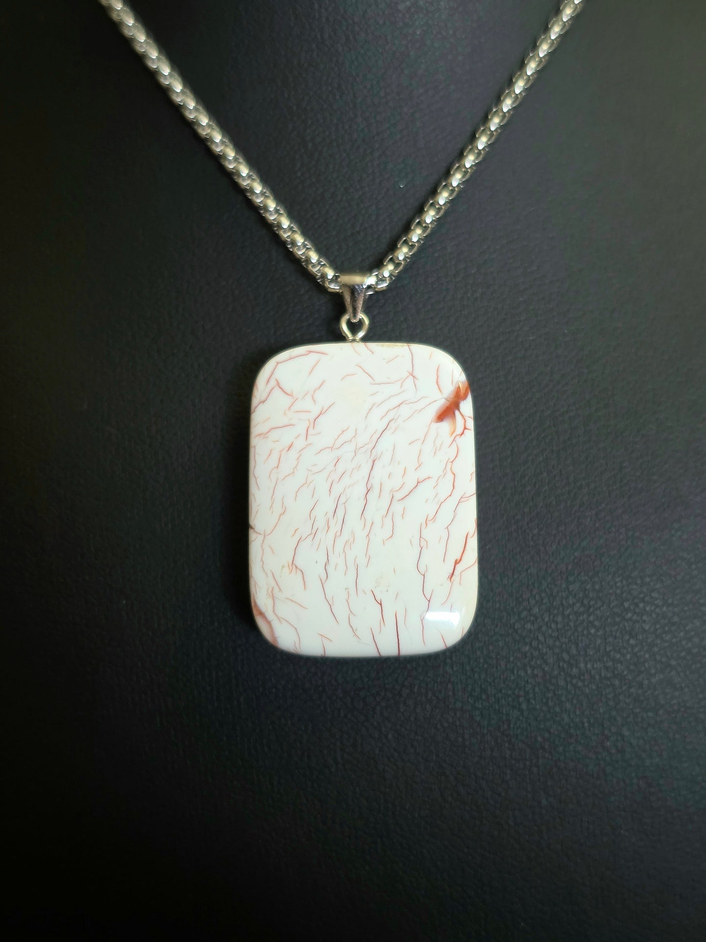 Jasper Tablet Pendant