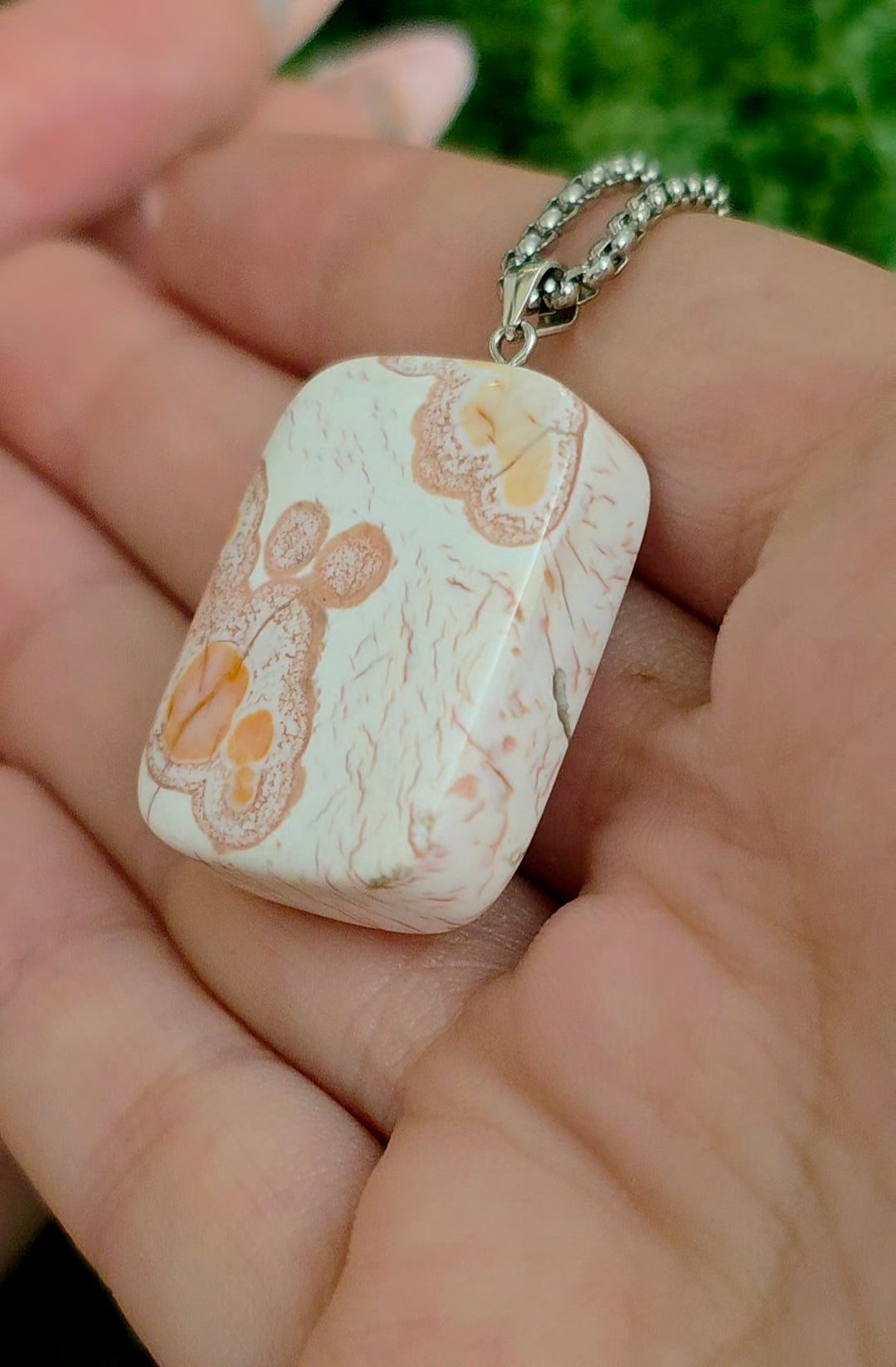 Jasper Tablet Pendant