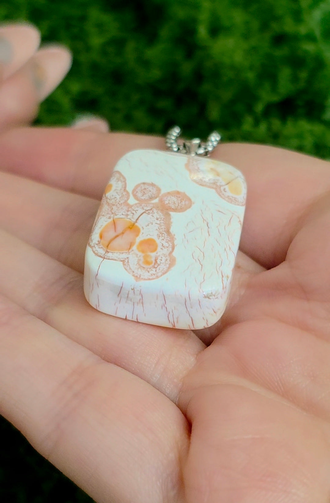 Jasper Tablet Pendant