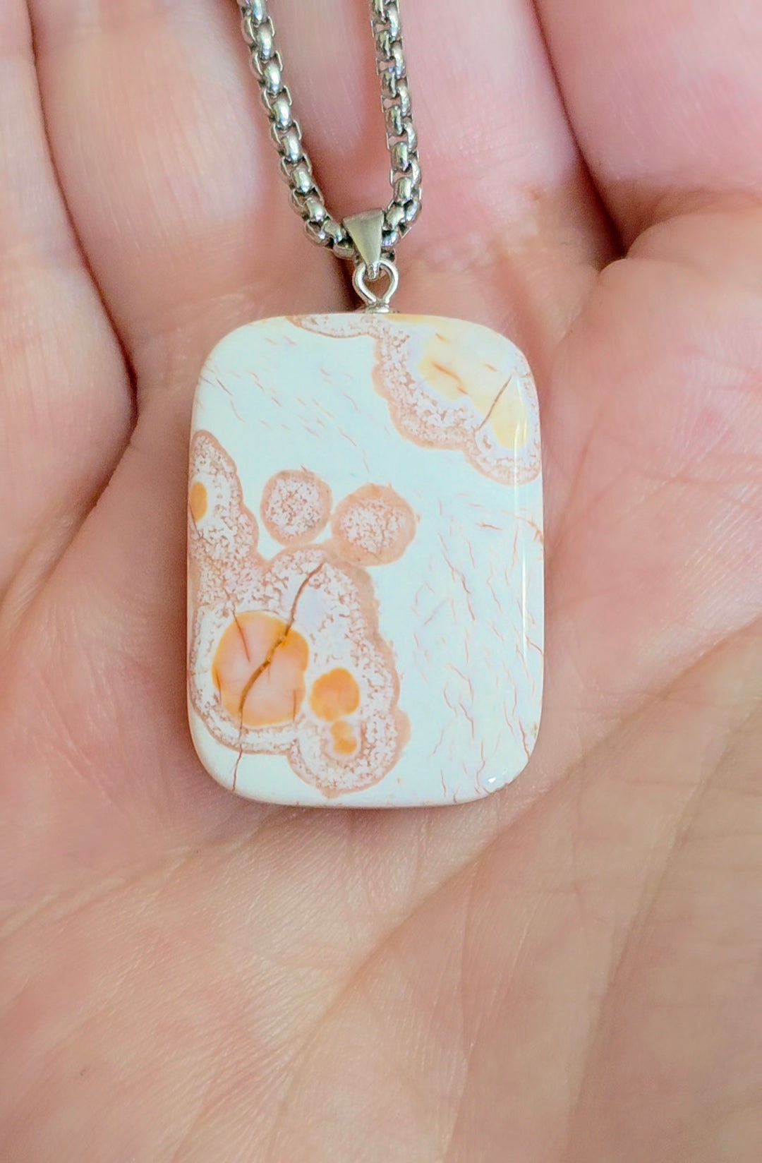 Jasper Tablet Pendant