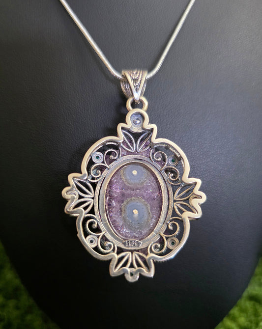 Amethyst Stalactite Pendant