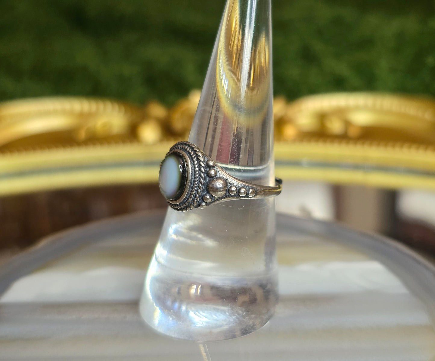 Black Shell Ring