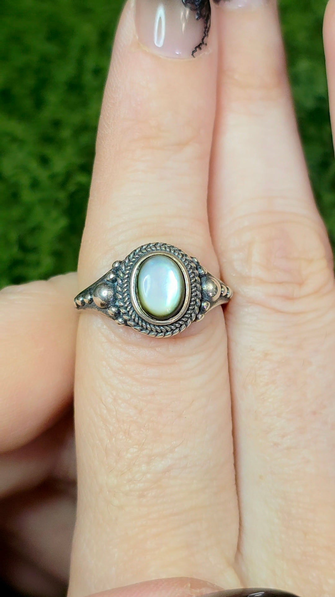 Black Shell Ring