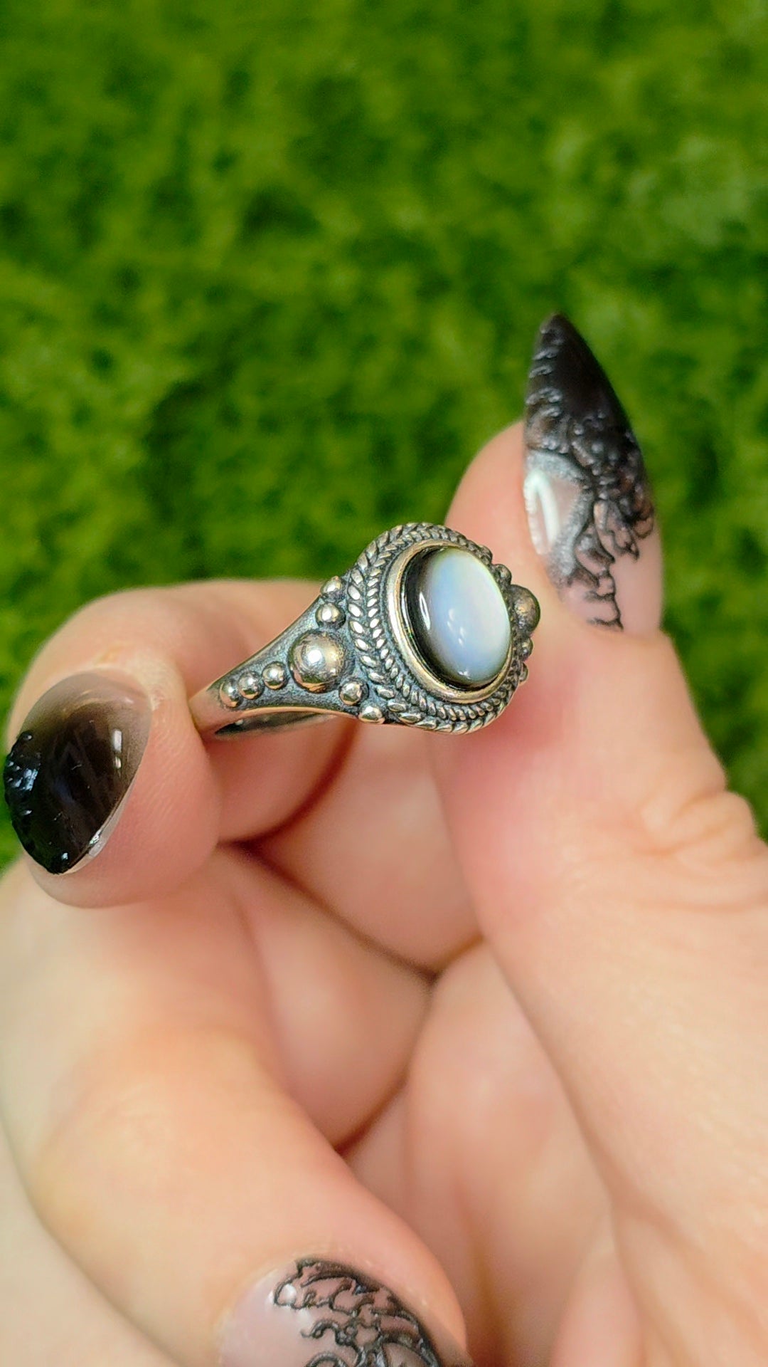 Black Shell Ring
