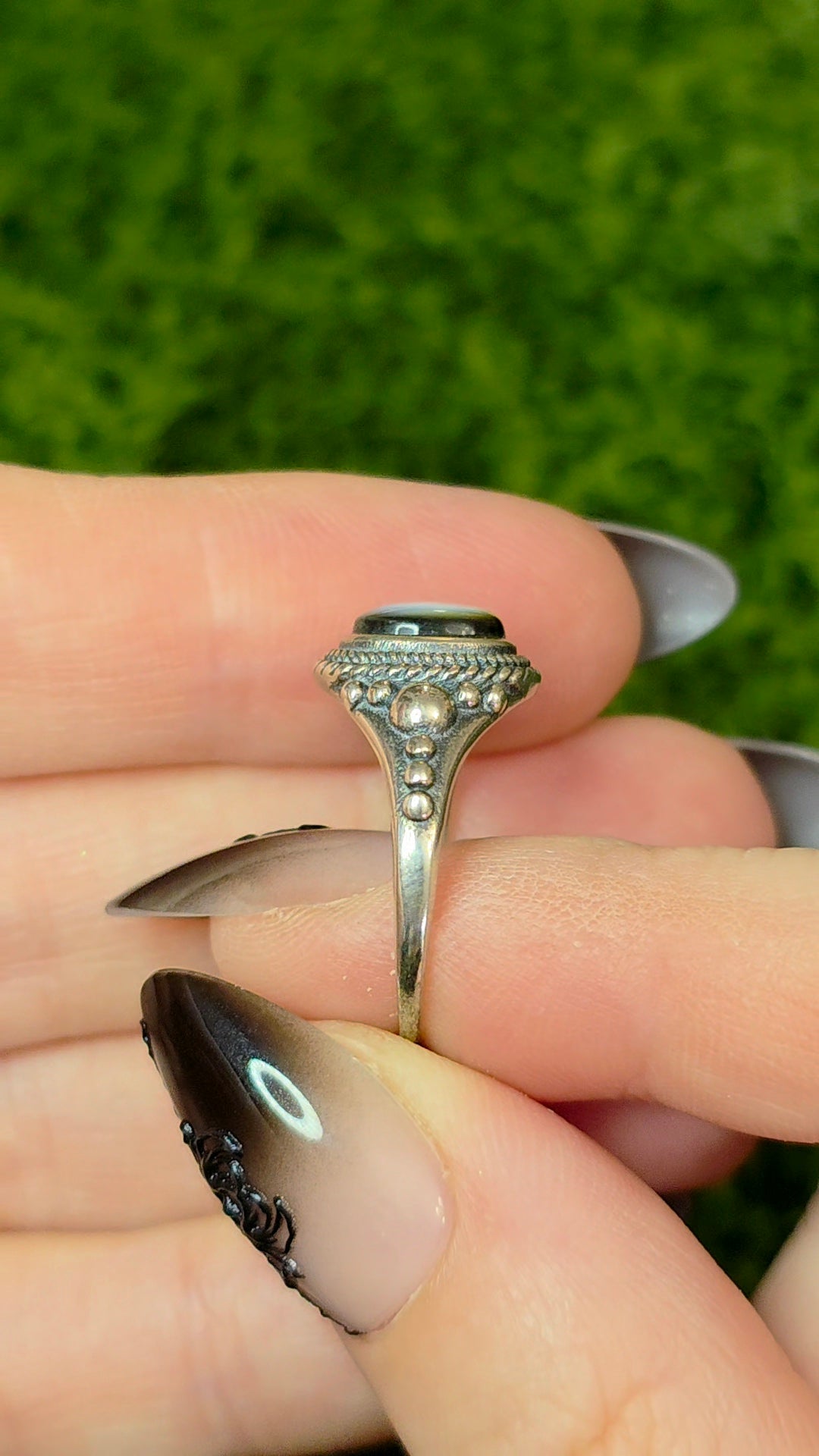 Black Shell Ring