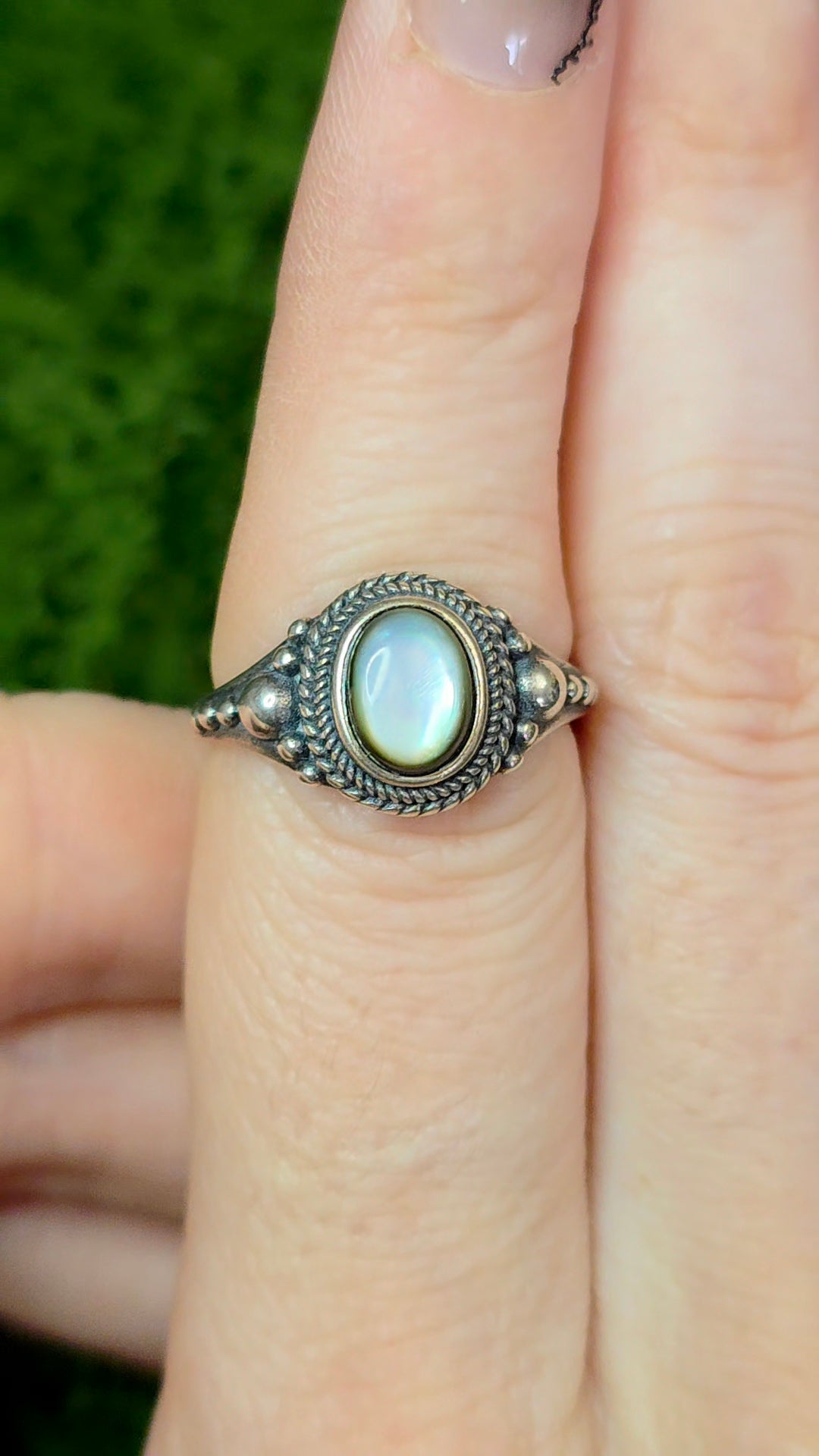 Black Shell Ring