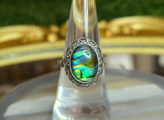 Abalone Shell Ring B