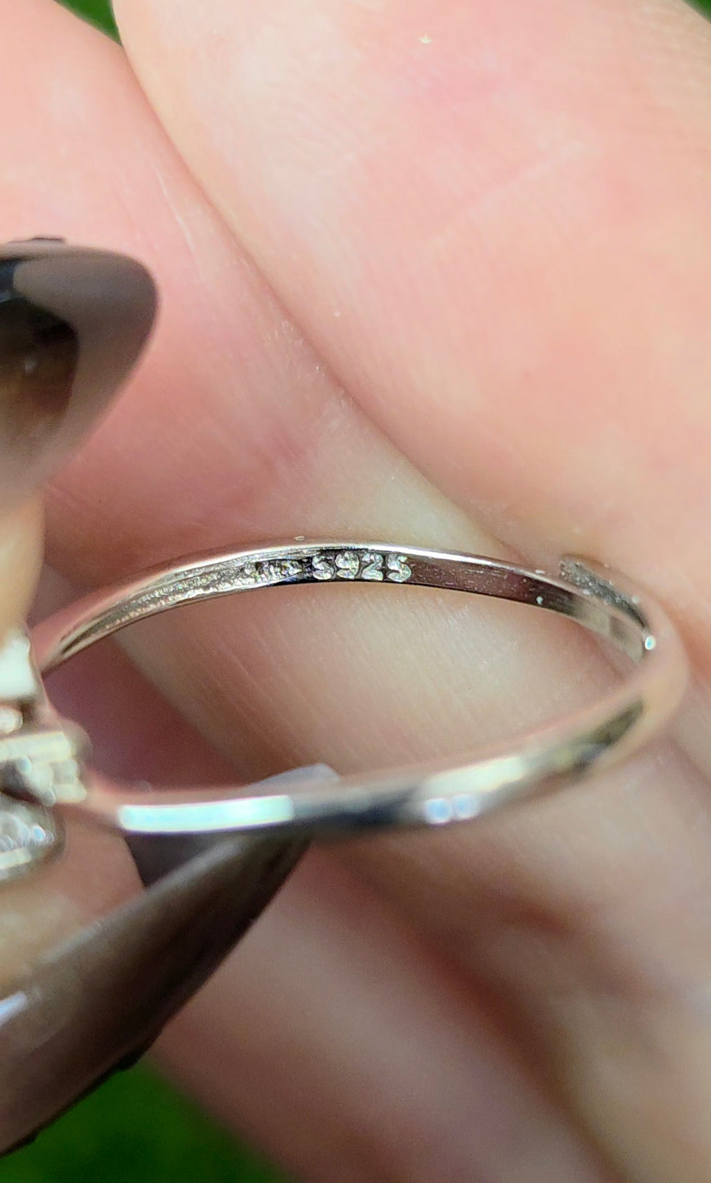 Smokey Quartz Star Ring B