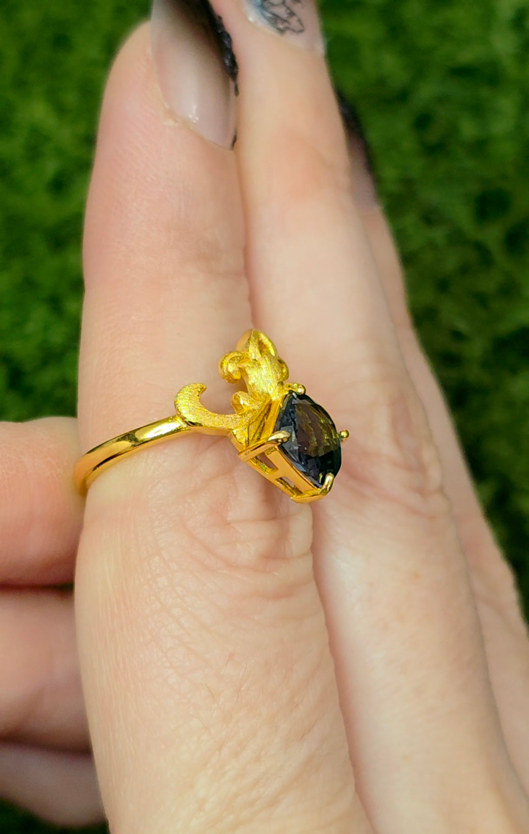 Swiss Blue Topaz Ring