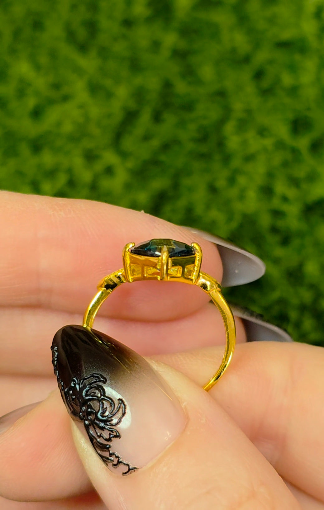 Swiss Blue Topaz Ring