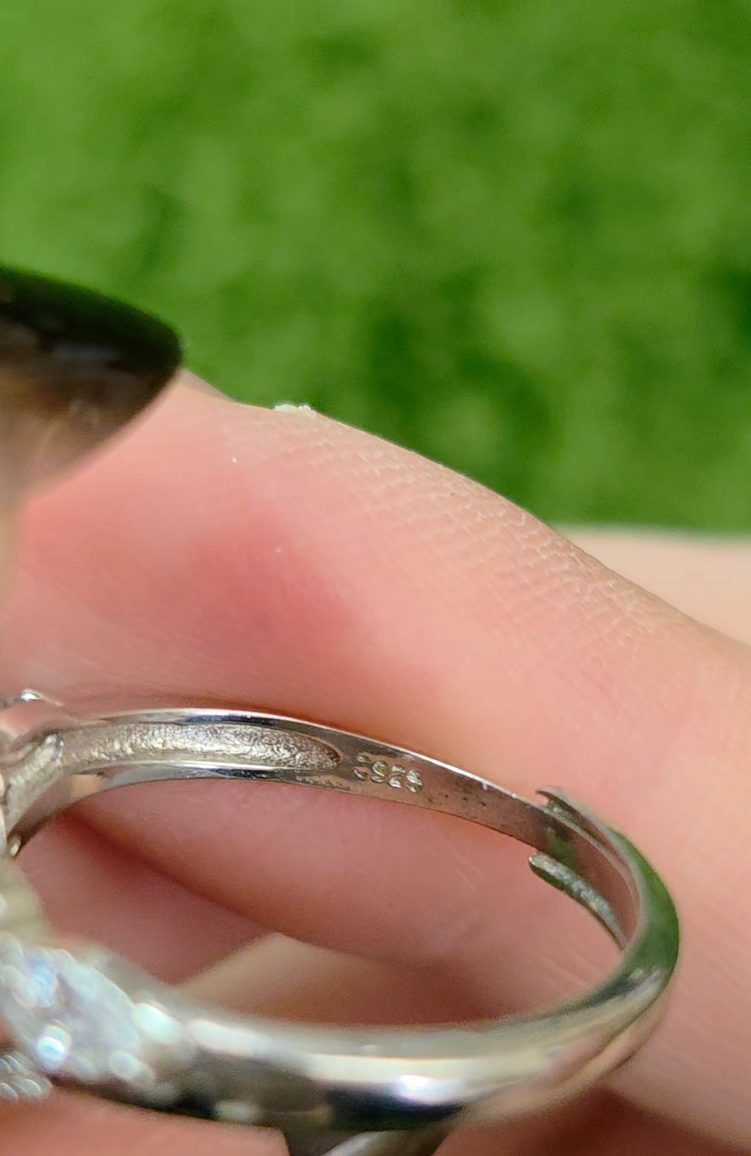 Lavender Moon Quartz Kite Ring