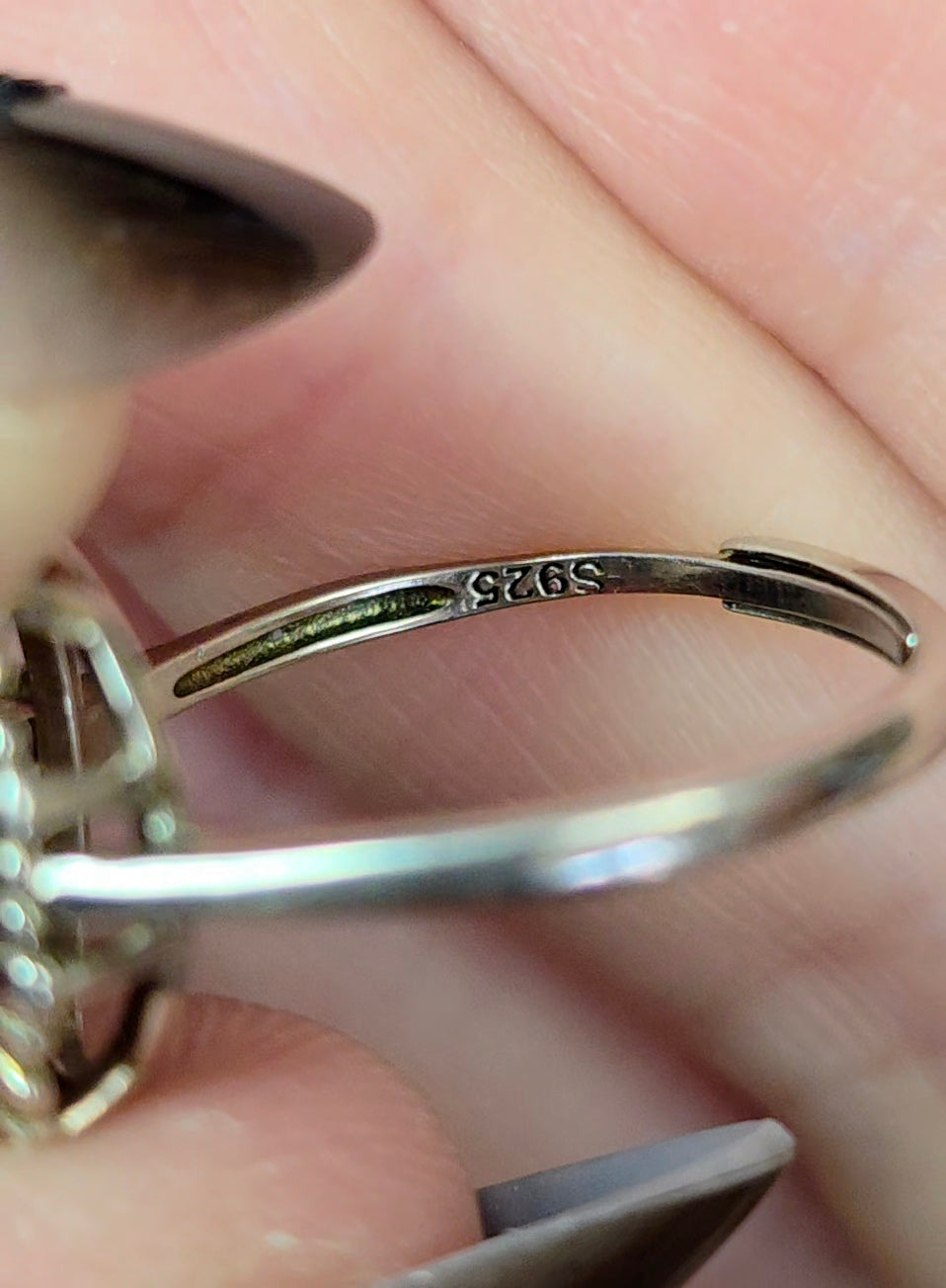 Emerald Cabochon Ring