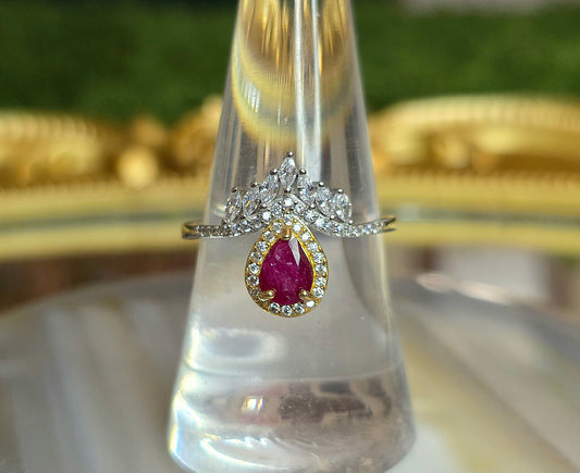 Ruby Tiara Ring