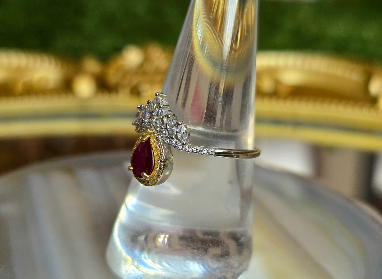 Ruby Tiara Ring