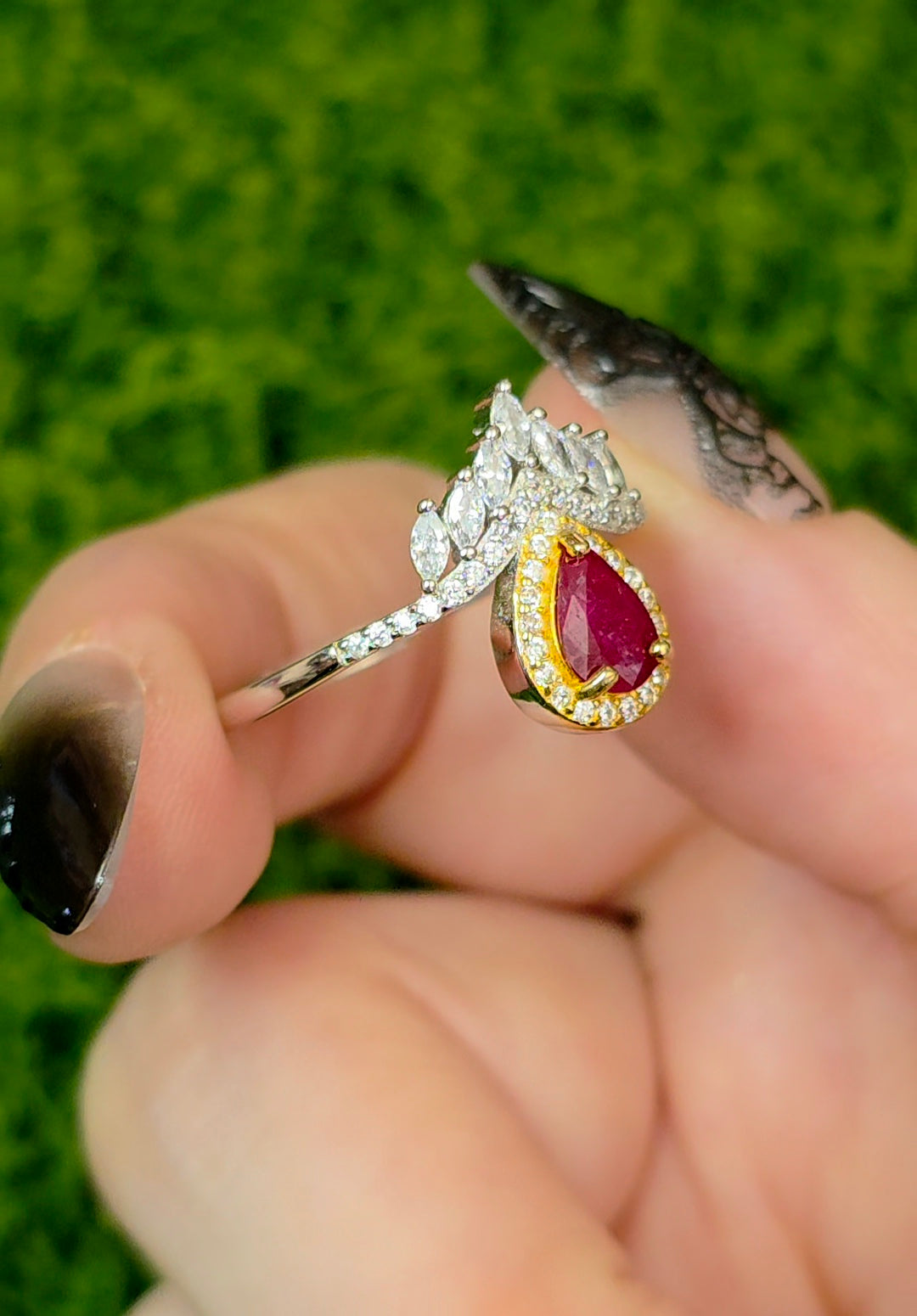 Ruby Tiara Ring