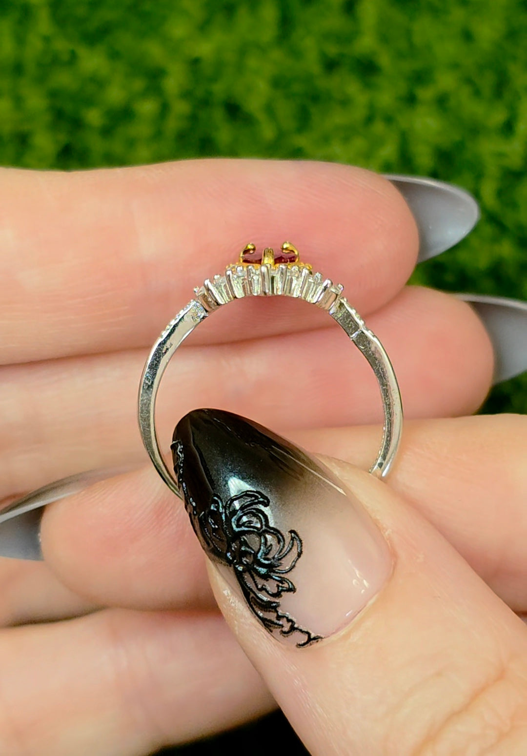Ruby Tiara Ring