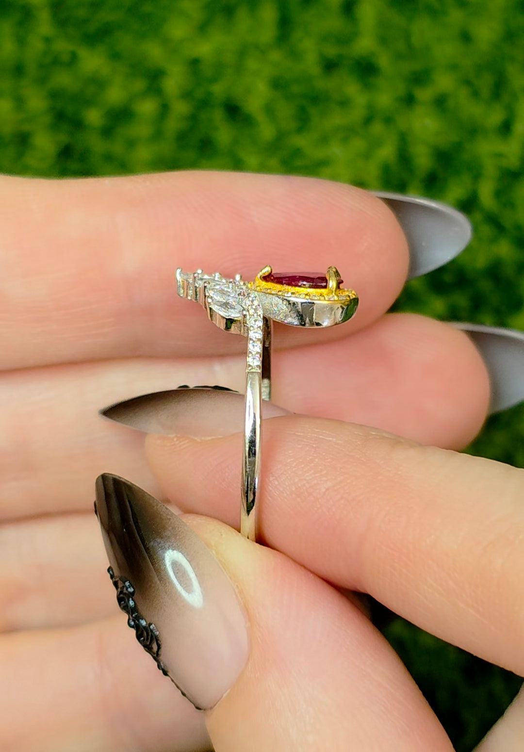 Ruby Tiara Ring