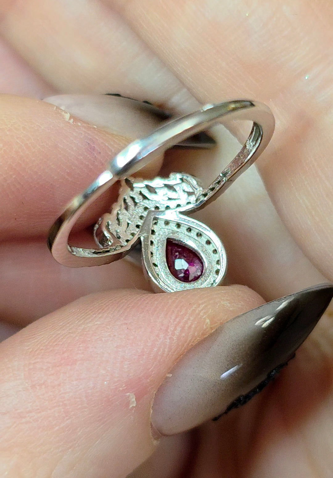 Ruby Tiara Ring