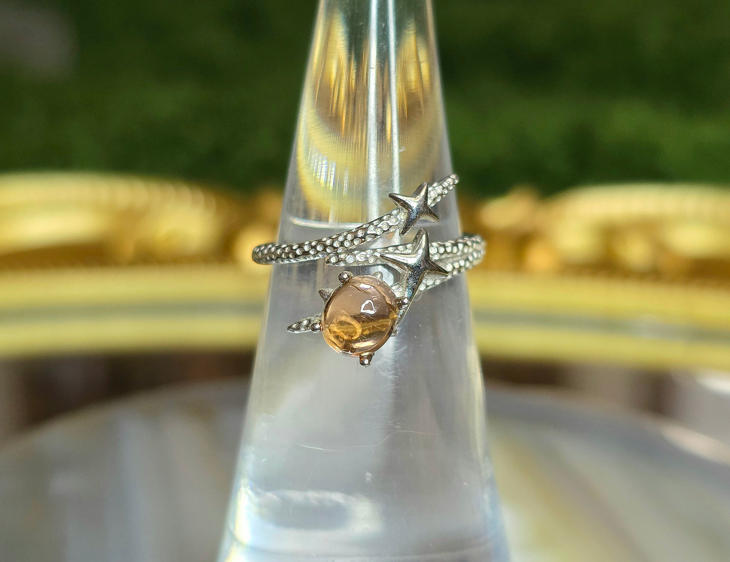 Tourmaline Shooting Star Ring