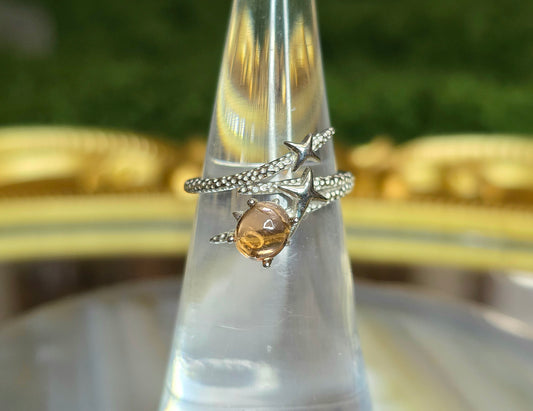Tourmaline Shooting Star Ring