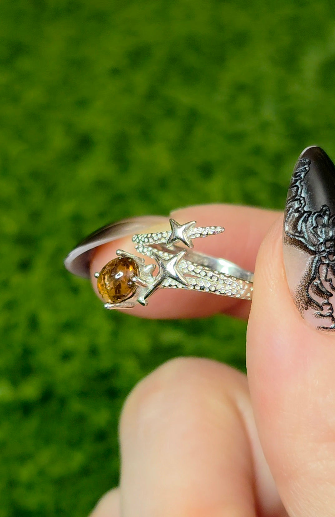 Tourmaline Shooting Star Ring