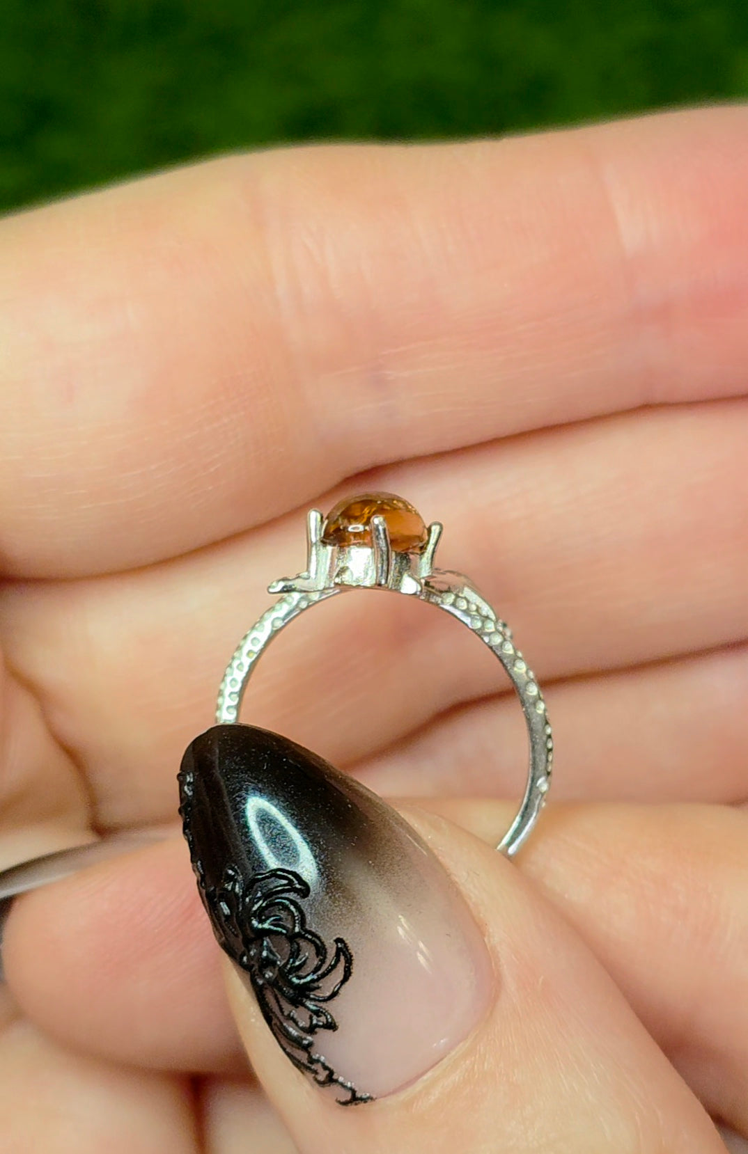 Tourmaline Shooting Star Ring