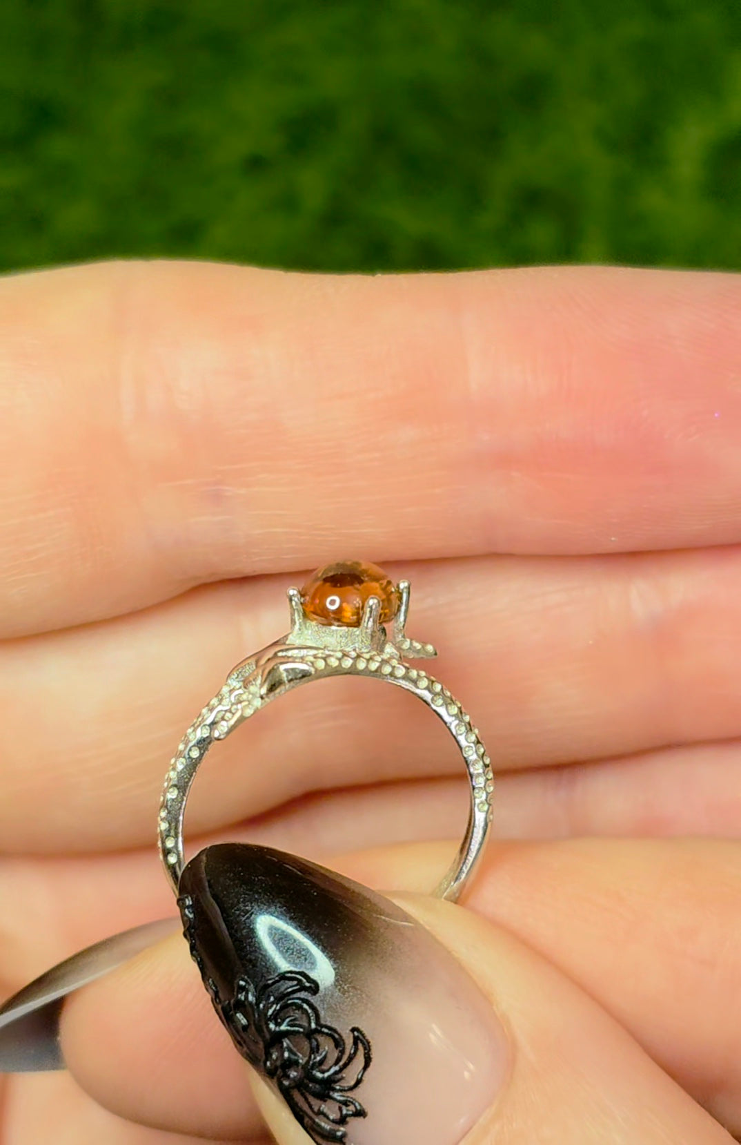 Tourmaline Shooting Star Ring