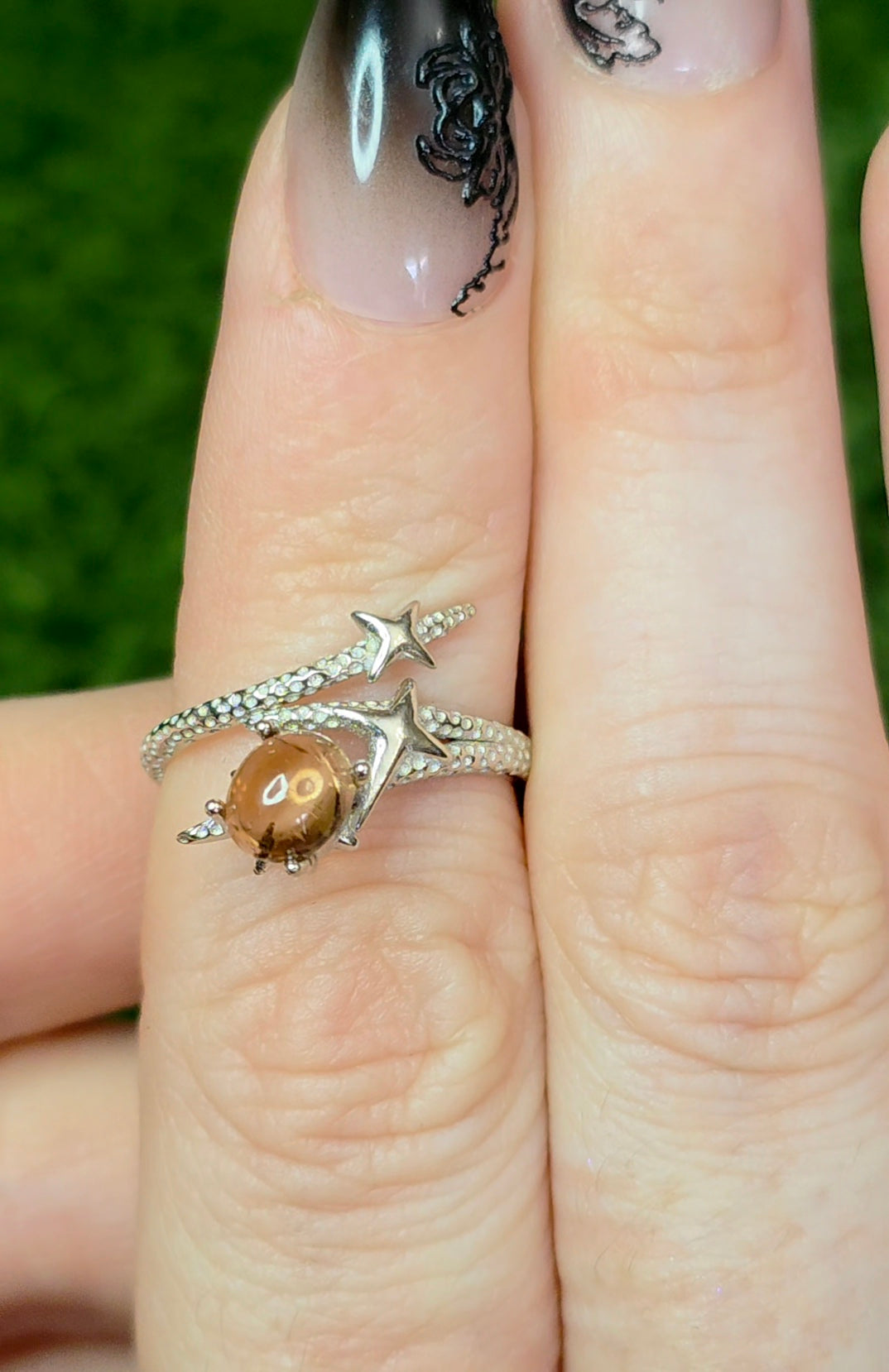Tourmaline Shooting Star Ring