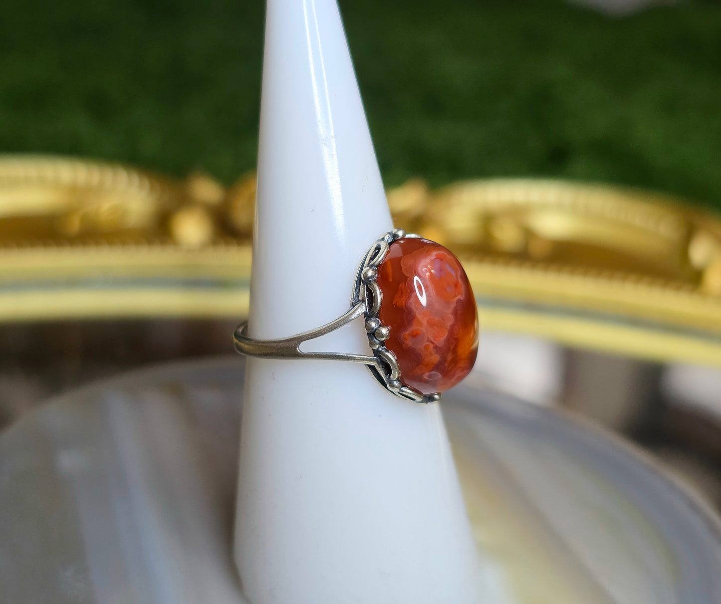 Nanhong Agate Ring D
