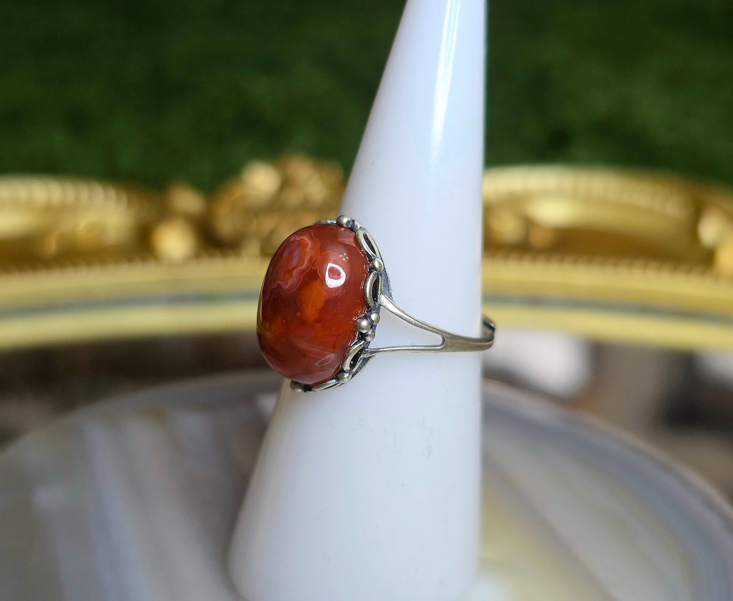 Nanhong Agate Ring D