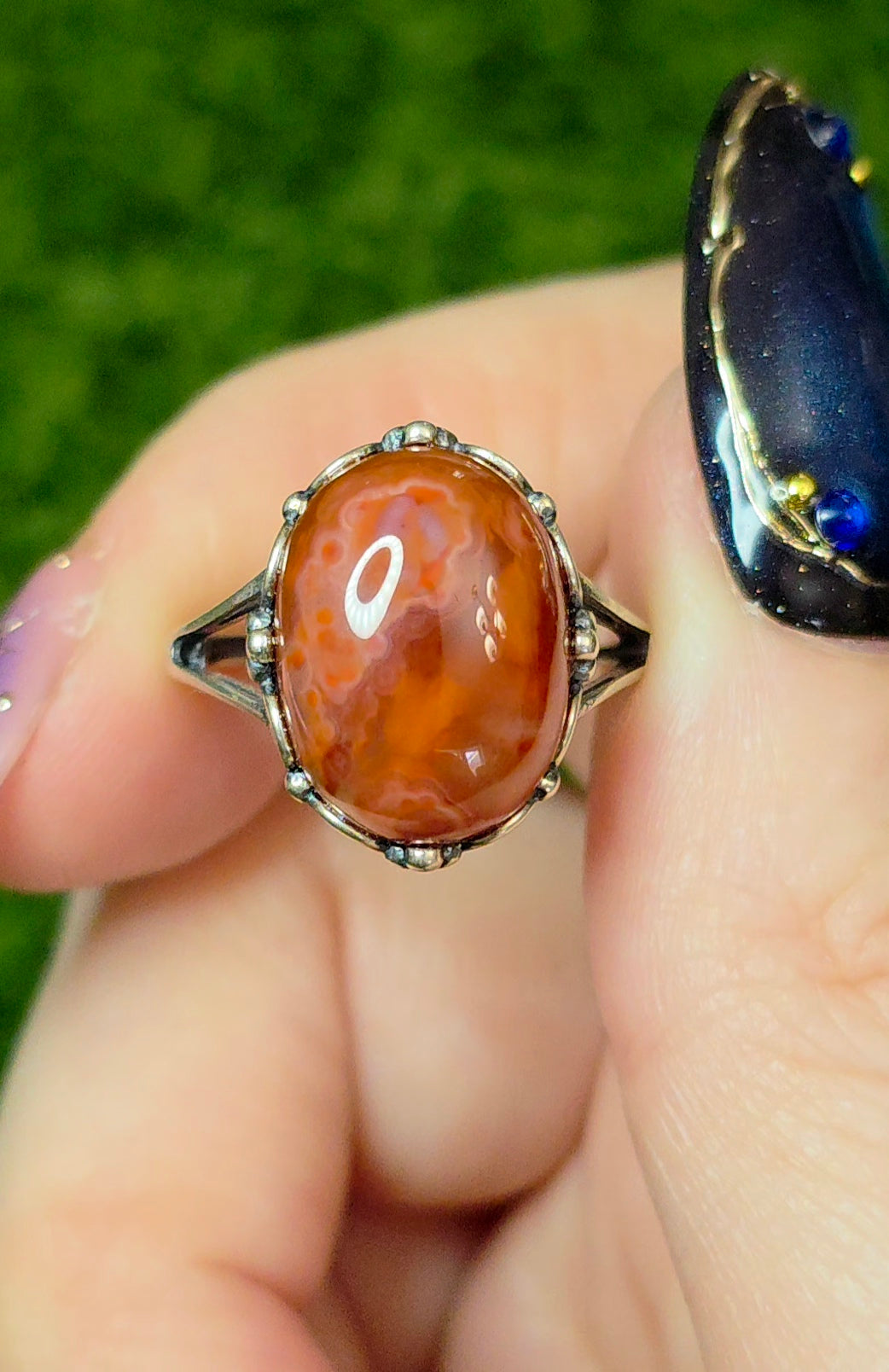 Nanhong Agate Ring D