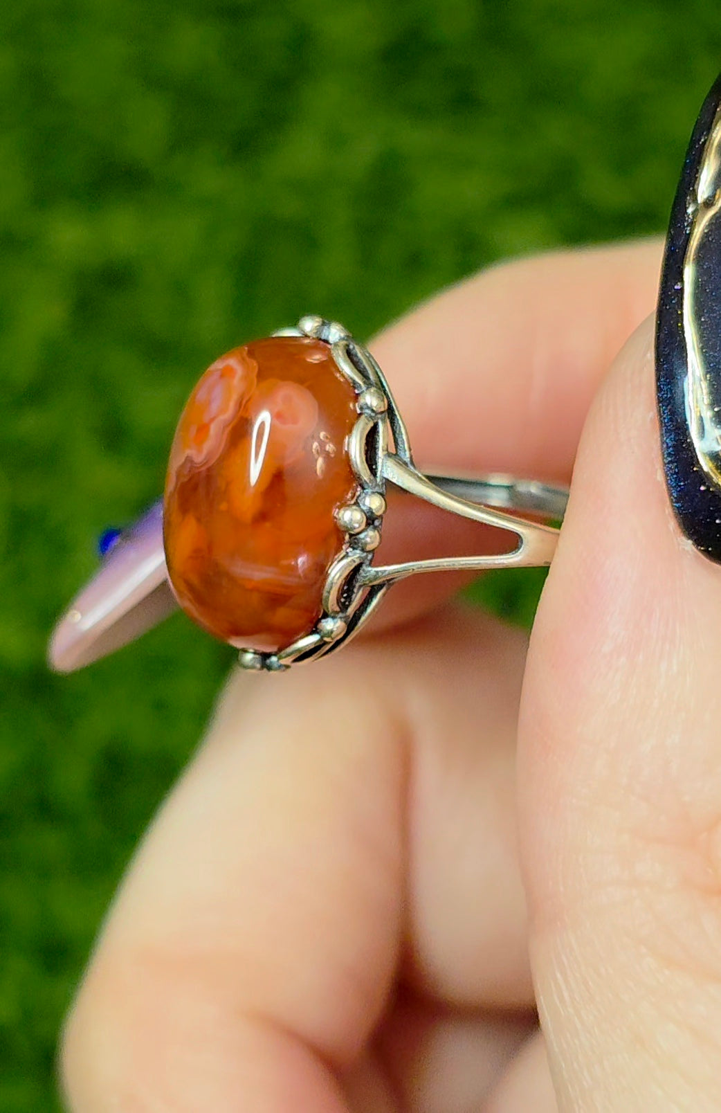 Nanhong Agate Ring D