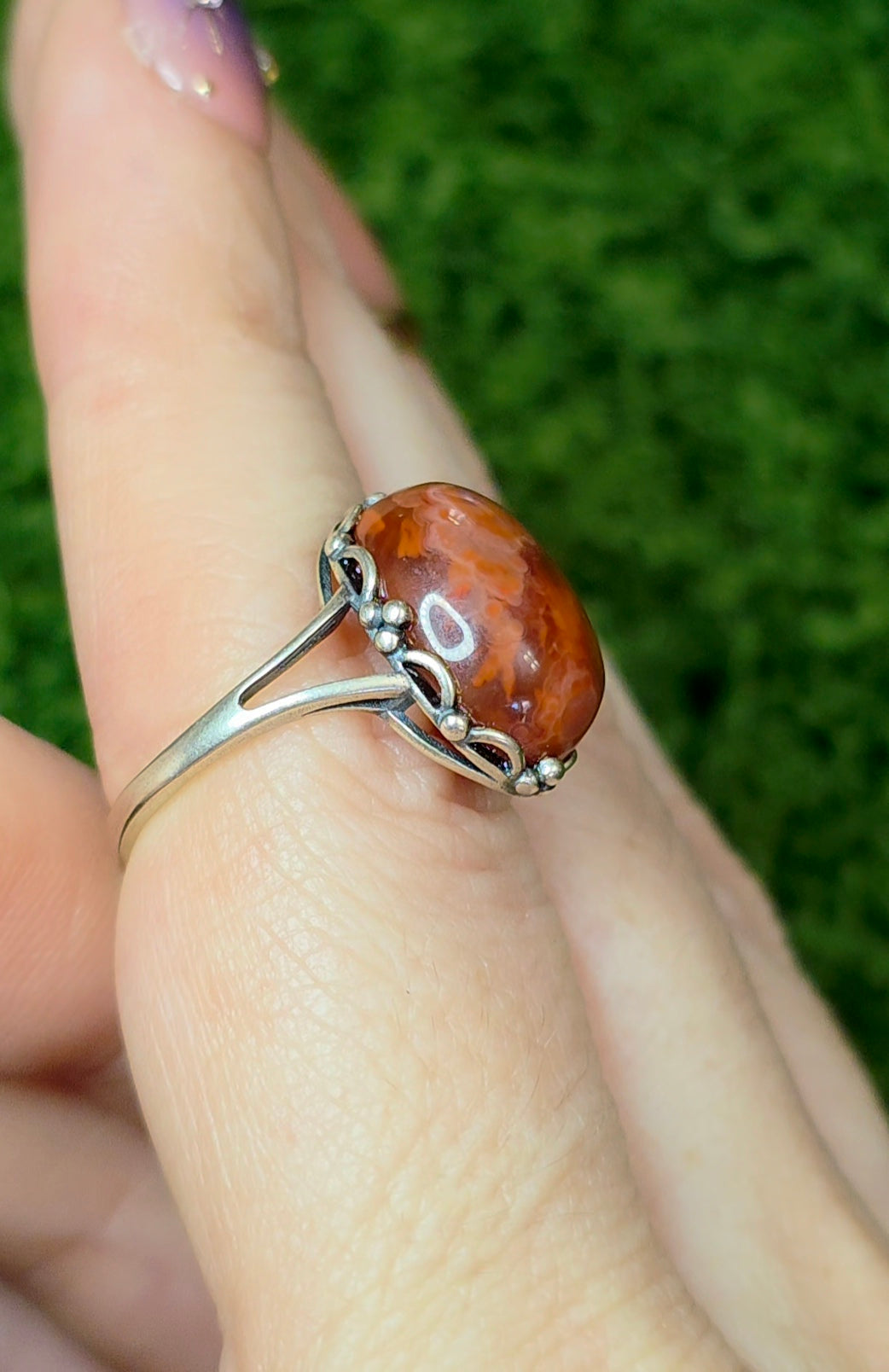 Nanhong Agate Ring D