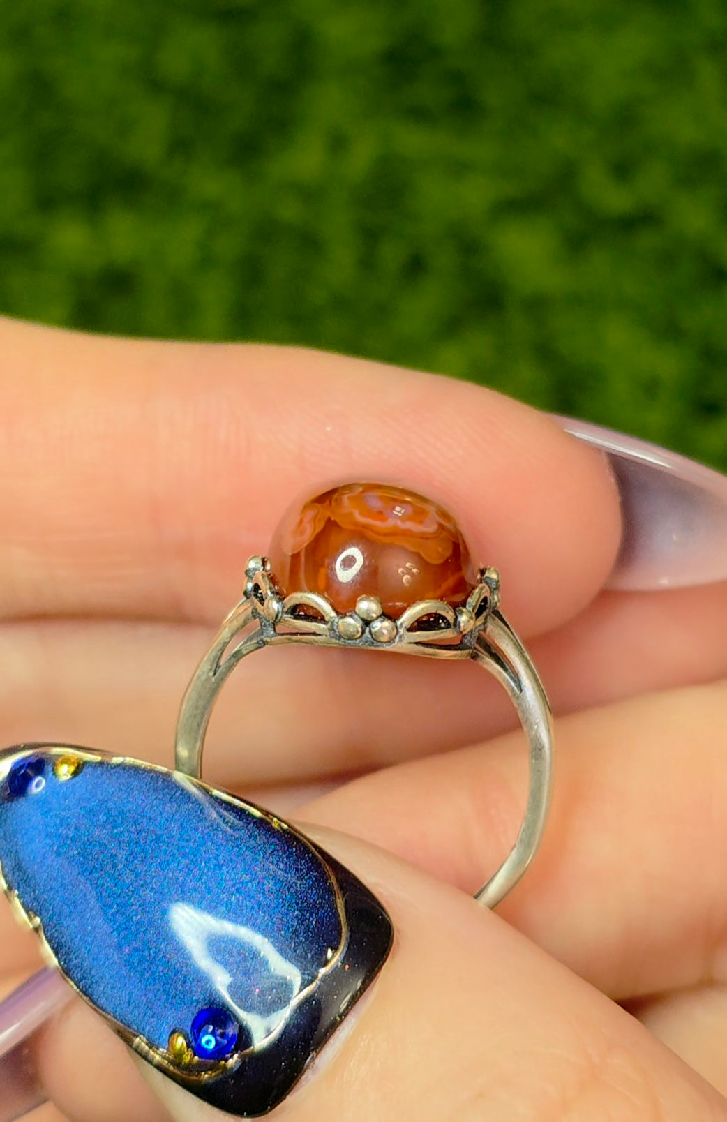Nanhong Agate Ring D