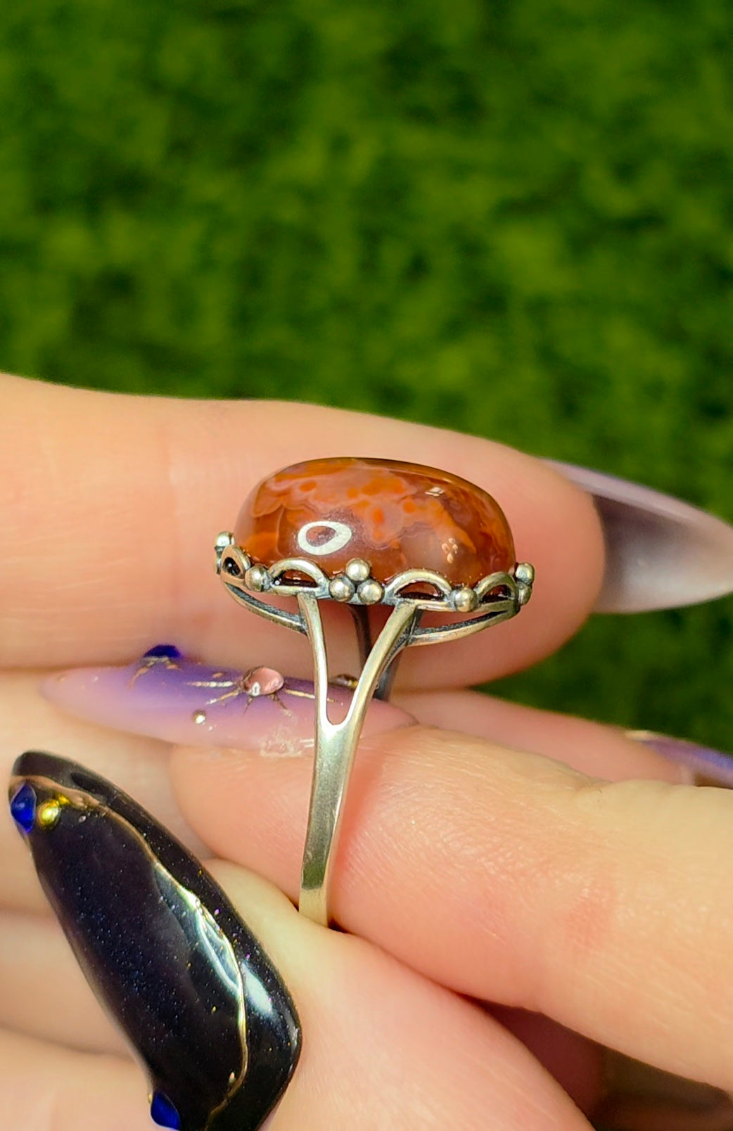 Nanhong Agate Ring D