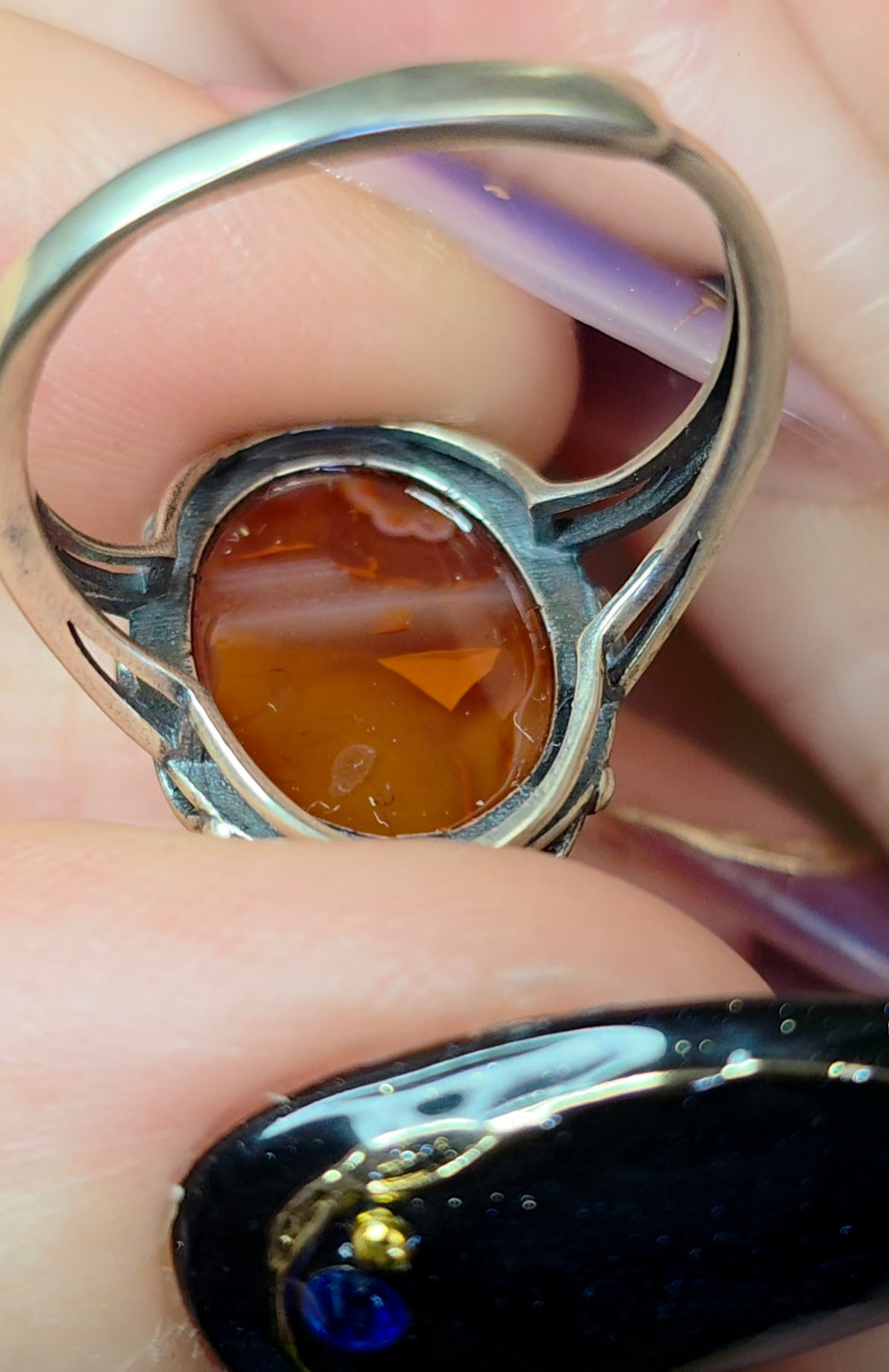 Nanhong Agate Ring D