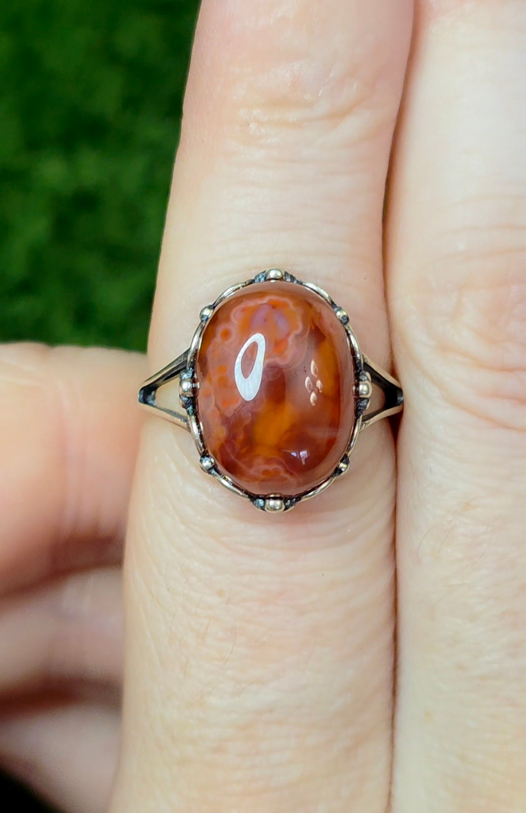 Nanhong Agate Ring D
